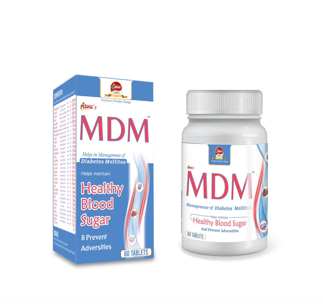 Dm Tablet MDM Tablet - For Diabetes Mellitus – Arwa Pharmaceutical
