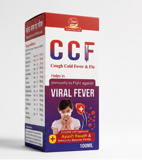 CCF Syrup - Cough, Cold & Flu